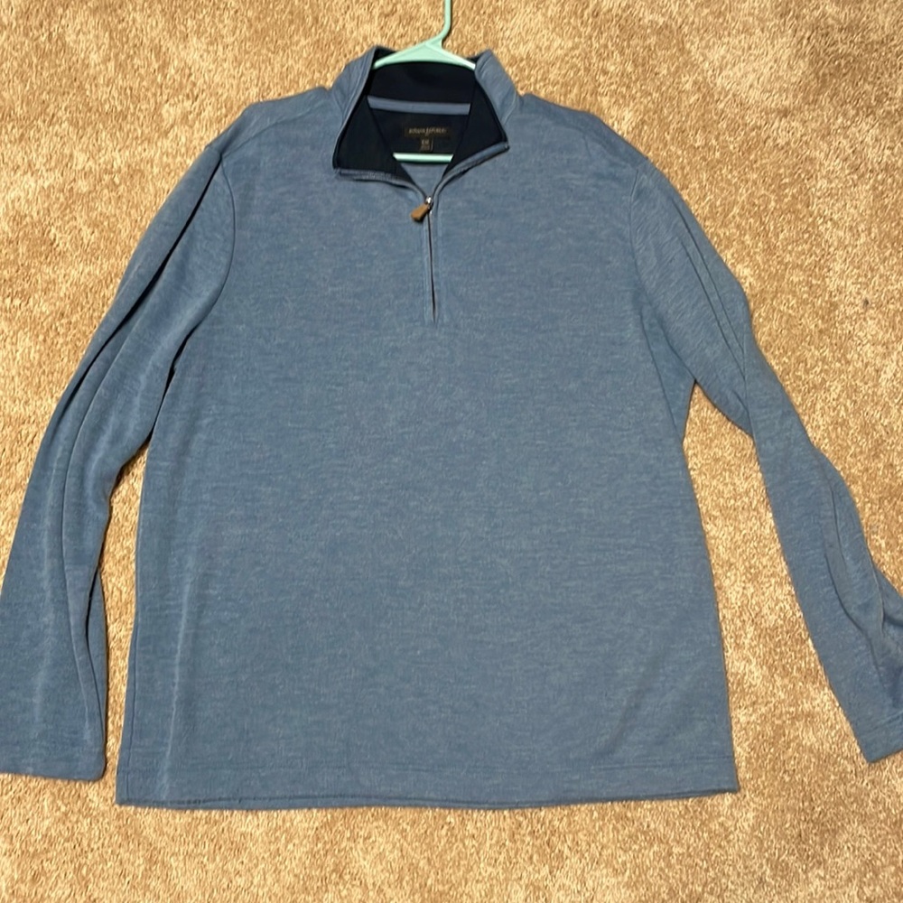 Banana republic mens half zip sweater.